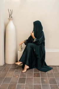 Green Abayas - Green Abaya Collection
